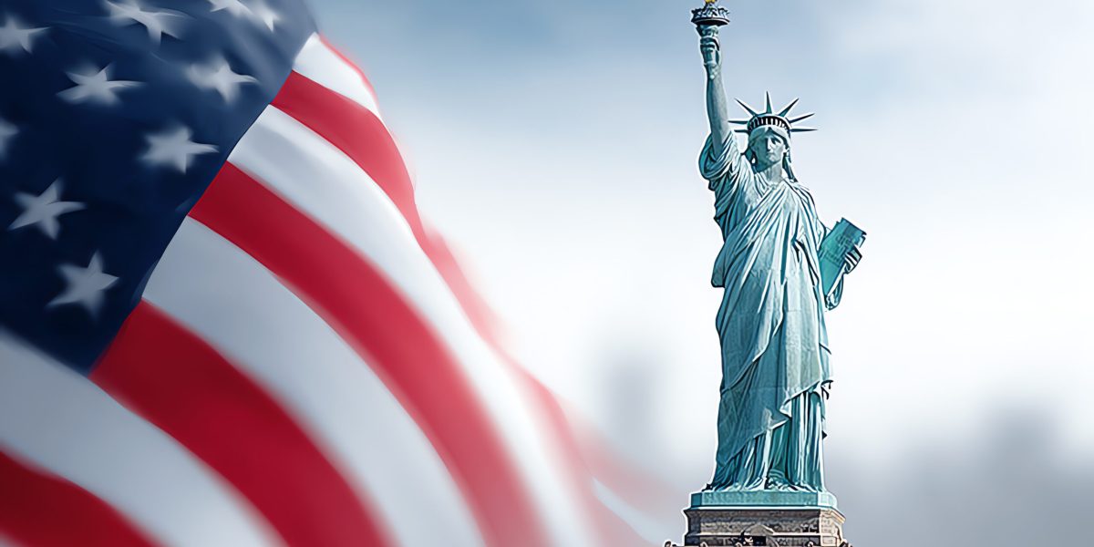 USA symbol, AI generated image